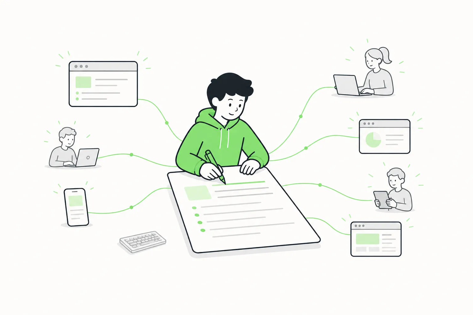 Step 3: write less code — and write more